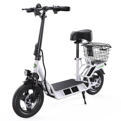 isinwheel Hyper X 700W Electric Scooter with Seat & BasketElectric ScooterEvolveRide