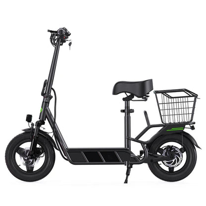 isinwheel Hyper X 700W Electric Scooter with Seat & BasketElectric ScooterEvolveRide