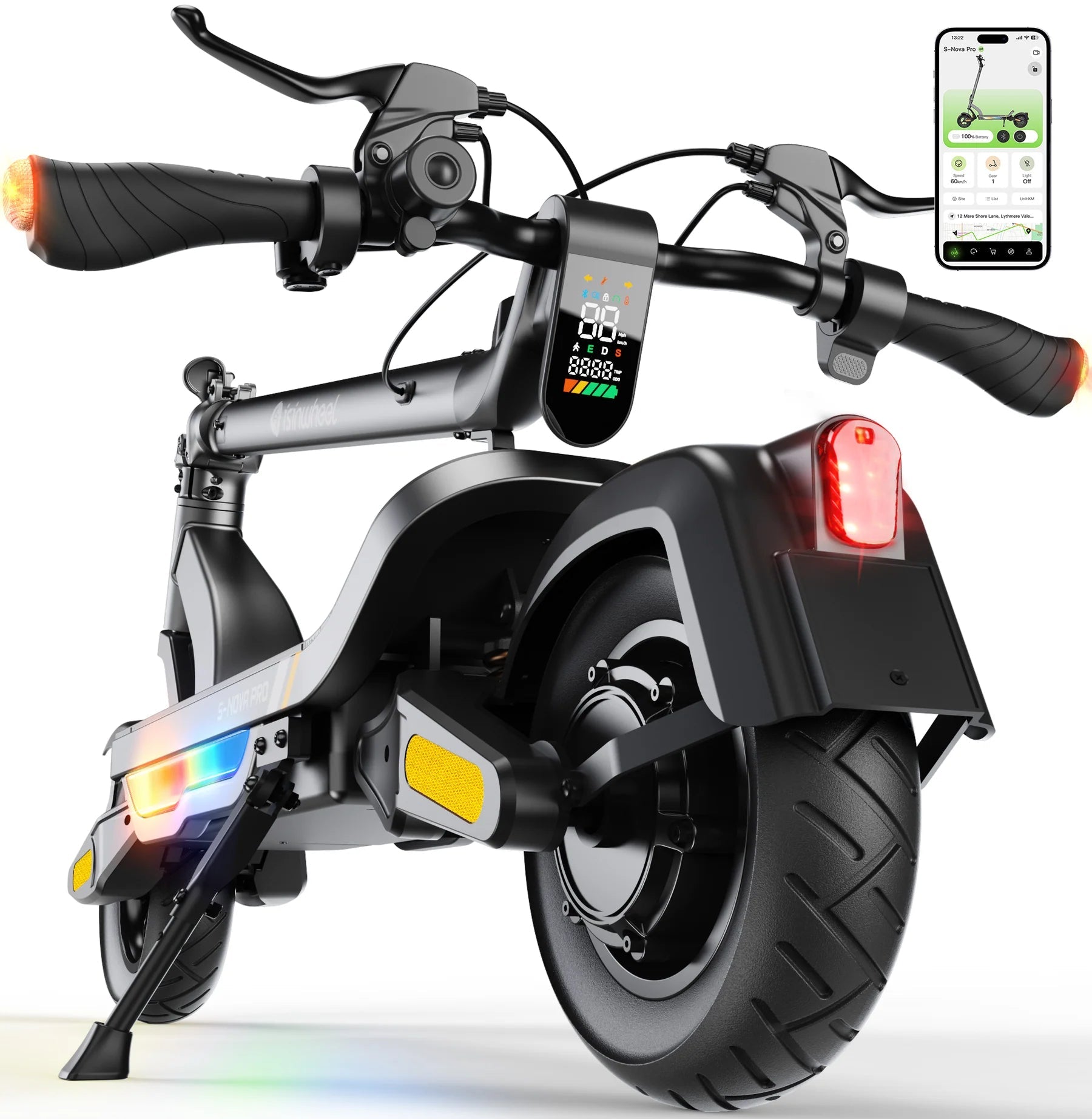 isinwheel S Nova Pro Commuting Electric ScooterElectric ScooterEvolveRide