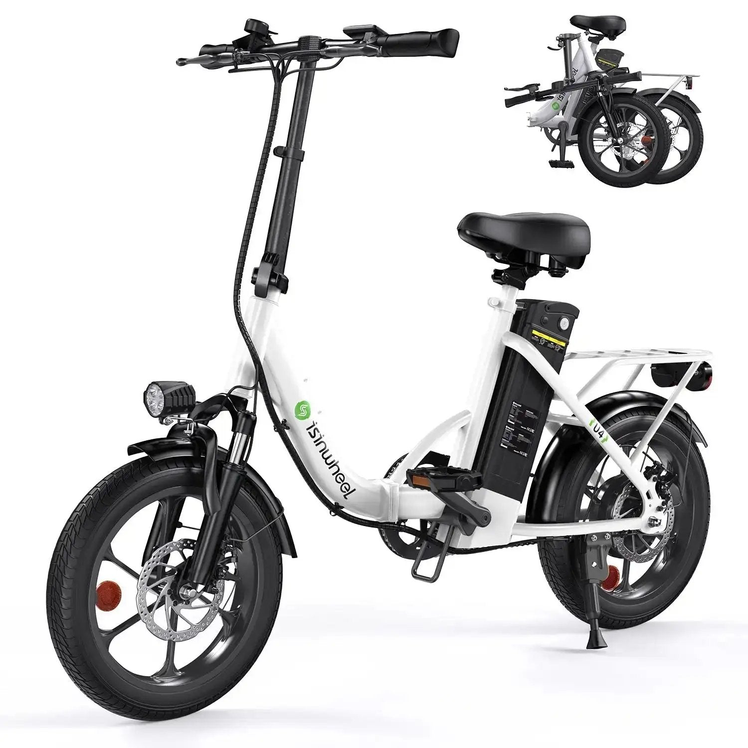 Isinwheel U4 Folding Electric BikeElectric BikeEvolveRide