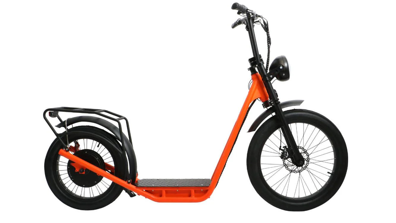 EUNORAU JUMBO Electric Scooter – 1000W Fat Tire Urban Cruiser