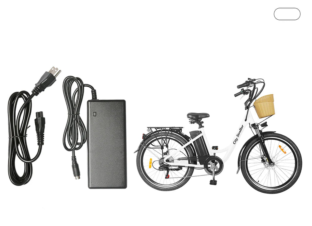 NAKTO Electric Bike Charger – Compatible with Camel, Elegance, Cruiser, Classic, Fashion, Mini Cruiser, Pony, City StrollerElectronics > Electronics Accessories > Power > Power Adapters & ChargersEvolveRide