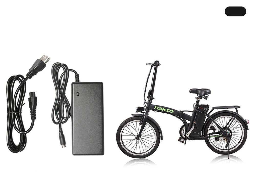 NAKTO Electric Bike Charger – Compatible with Camel, Elegance, Cruiser, Classic, Fashion, Mini Cruiser, Pony, City StrollerElectronics > Electronics Accessories > Power > Power Adapters & ChargersEvolveRide