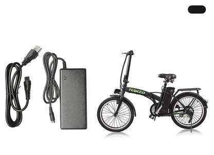 NAKTO Electric Bike Charger – Compatible with Camel, Elegance, Cruiser, Classic, Fashion, Mini Cruiser, Pony, City StrollerElectronics > Electronics Accessories > Power > Power Adapters & ChargersEvolveRide
