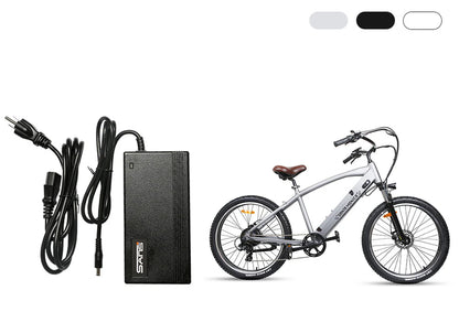 NAKTO Electric Bike Charger – Compatible with Discovery, Santa MonicaElectronics > Electronics Accessories > Power > Power Adapters & ChargersEvolveRide