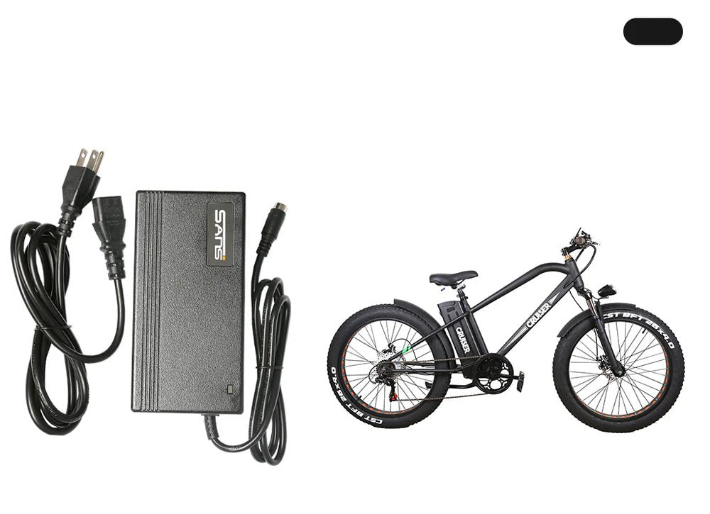 NAKTO Electric Bike Charger – Compatible with Super Cruiser, Folding OX, Mini Cruiser 2Electronics > Electronics Accessories > Power > Power Adapters & ChargersEvolveRide
