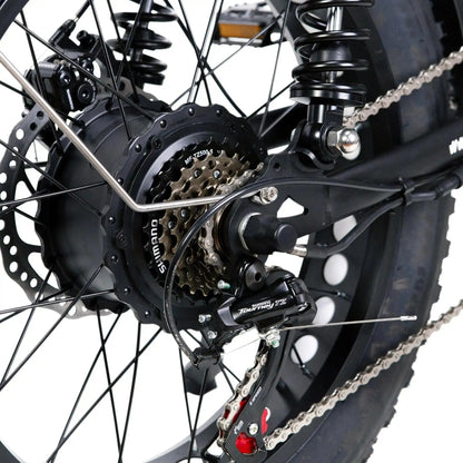 NAKTO Fat Tire Ebike F2Electric BicycleEvolveRide