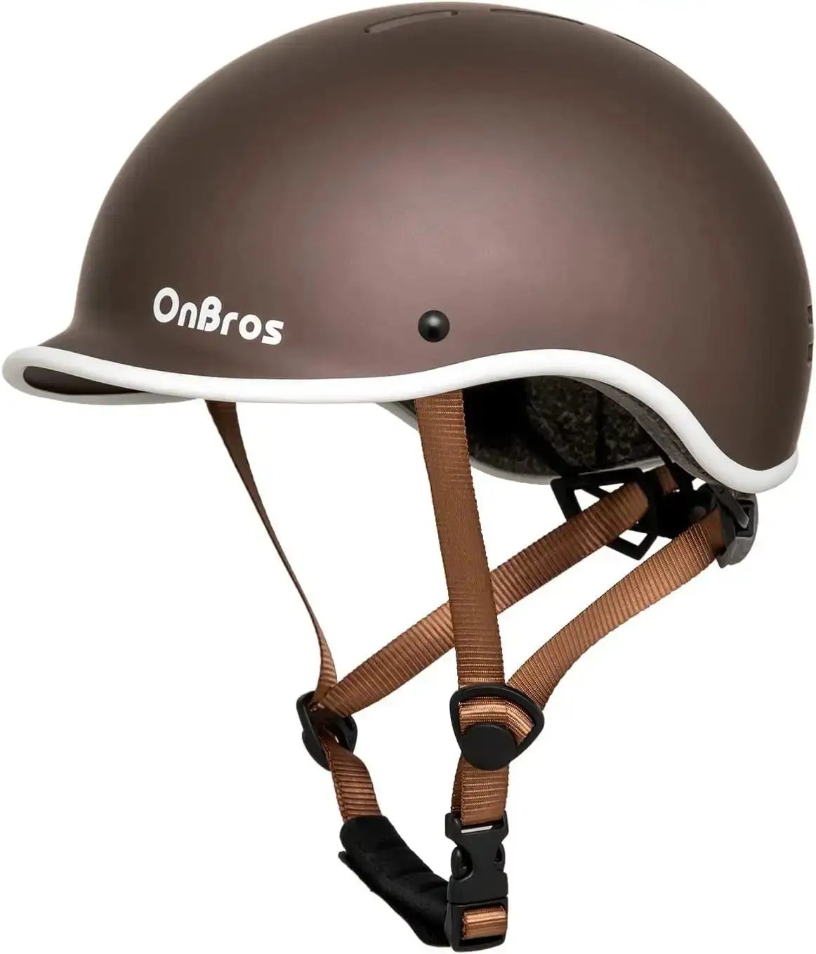 OnBros Retro Adult Bike Helmet – Low-Profile Urban Cycling & Skateboarding HelmetEvolveRide