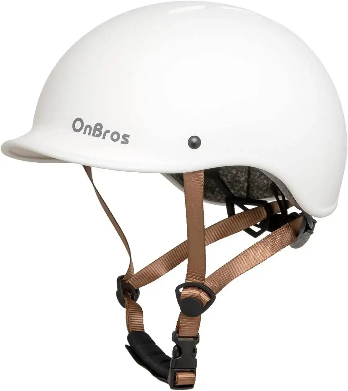 OnBros Retro Adult Bike Helmet – Low-Profile Urban Cycling & Skateboarding HelmetEvolveRide