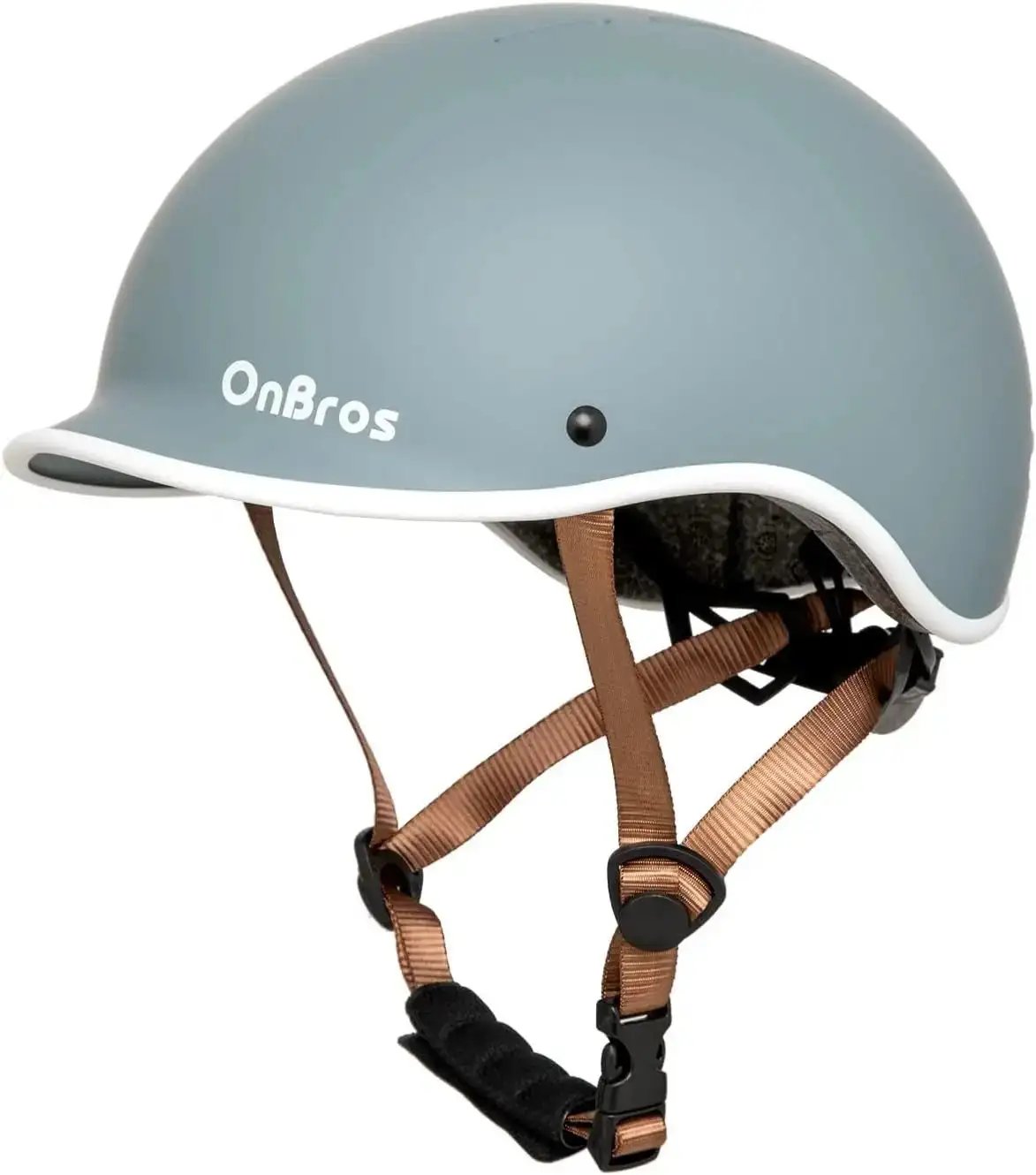 OnBros Retro Adult Bike Helmet – Low-Profile Urban Cycling & Skateboarding HelmetEvolveRide