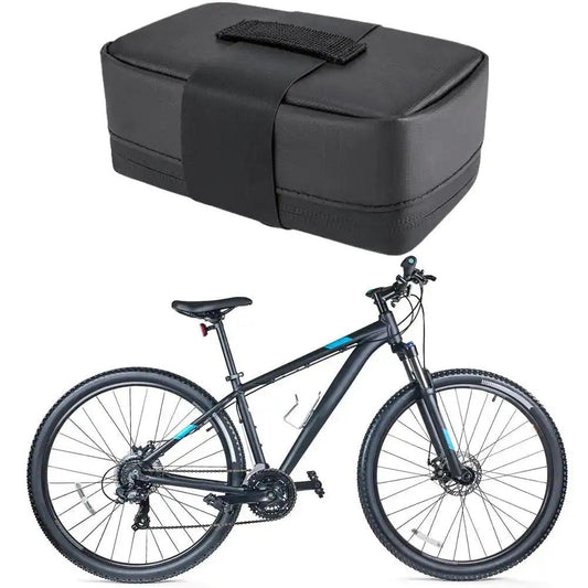PU Bike Seat Bag – Waterproof Under Seat Saddle Bag with Multi-CompartmentsEvolveRide