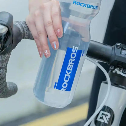 ROCKBROS Bicycle Water Bottle with Bracket – 750ml Sports Squeeze Mug & Lightweight Bottle CageEvolveRide
