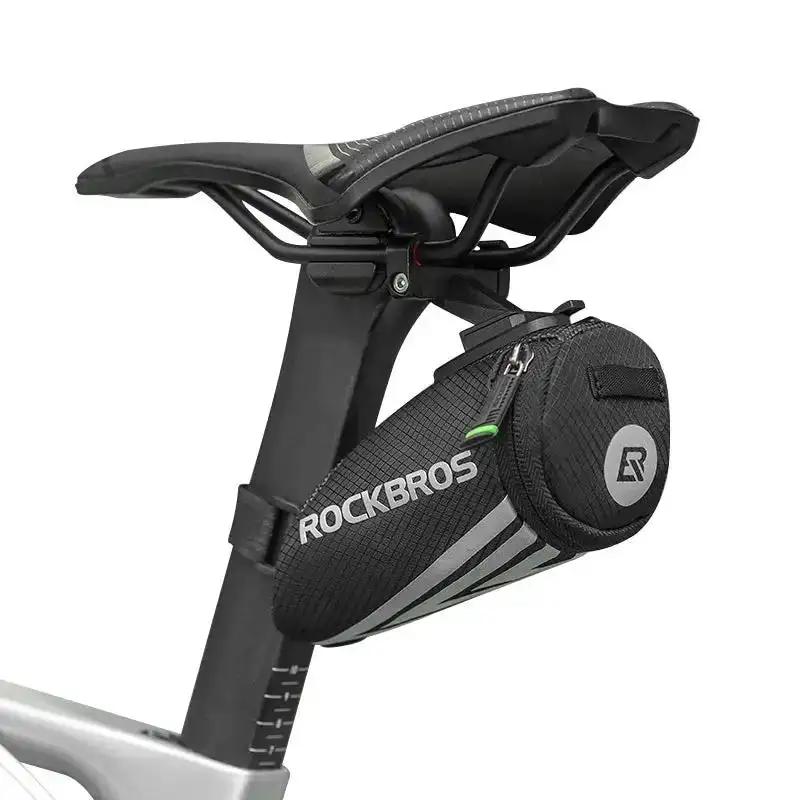 ROCKBROS Reflective Saddle Bag – Compact Bike Tail Seat BagEvolveRide