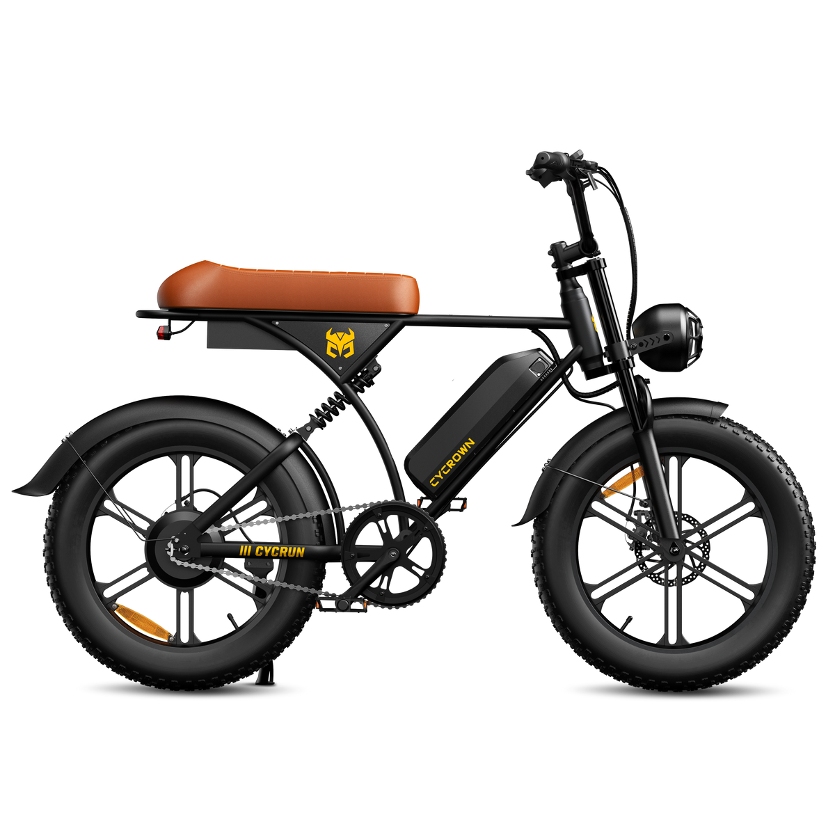 Cycrown Run S vintage moped e-bike photo 1
