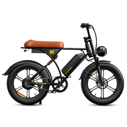 Cycrown Run S vintage moped e-bike photo 1