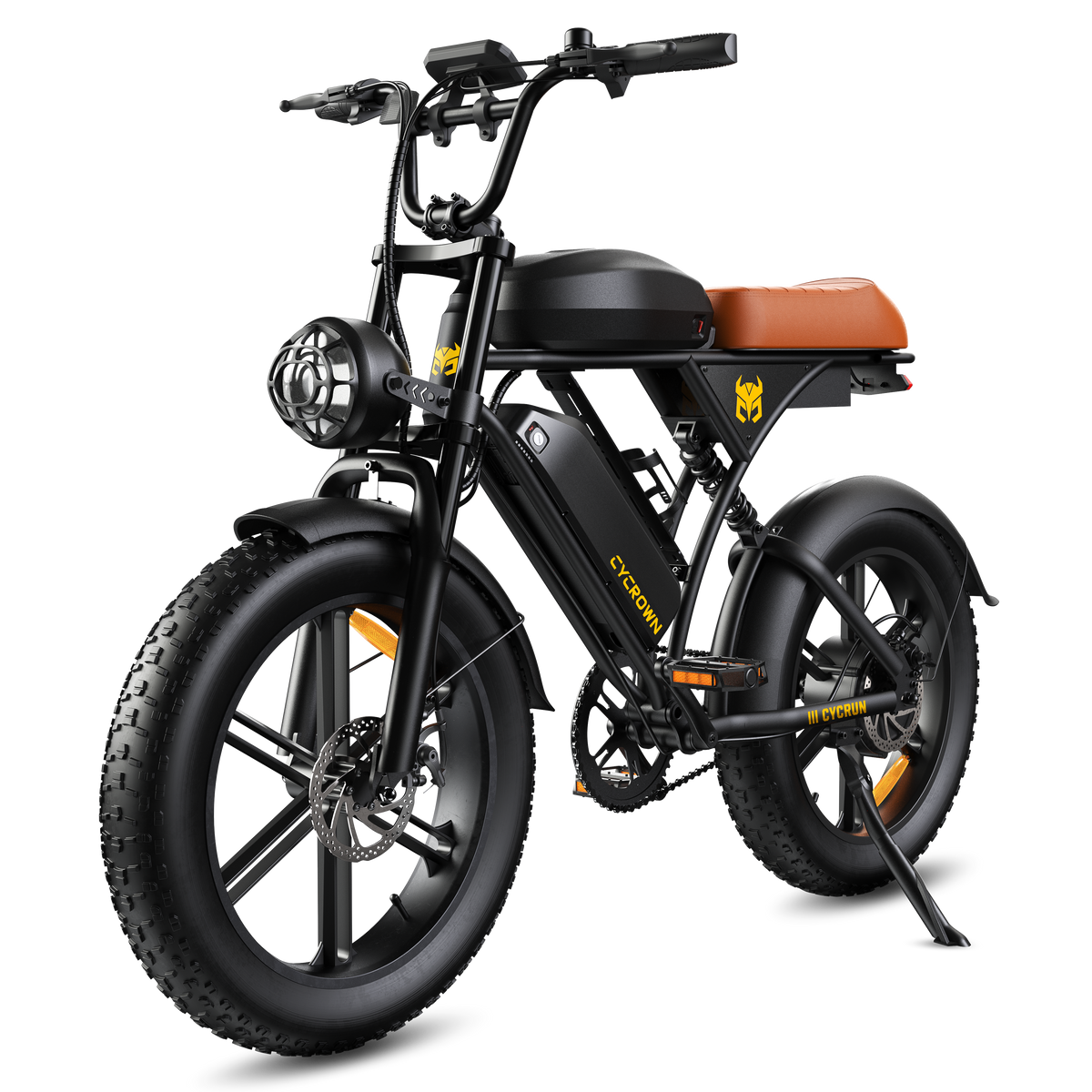 Cycrown Run S vintage moped e-bike photo 13