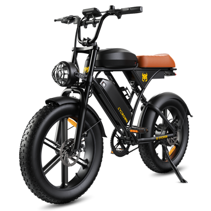 Cycrown Run S vintage moped e-bike photo 13