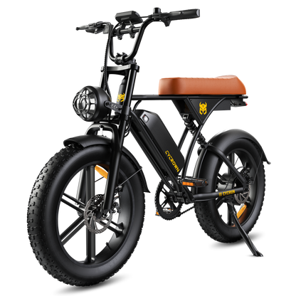 Cycrown Run Plus dual battery moped e-bike photo 2