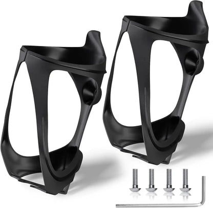 Ultralight Bike Water Bottle Holder – 2-Pack Resin Cages with ScrewsEvolveRide