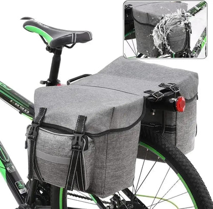 Waterproof Bicycle Pannier Bag – Rear Rack Double-Sided Storage BagsEvolveRide