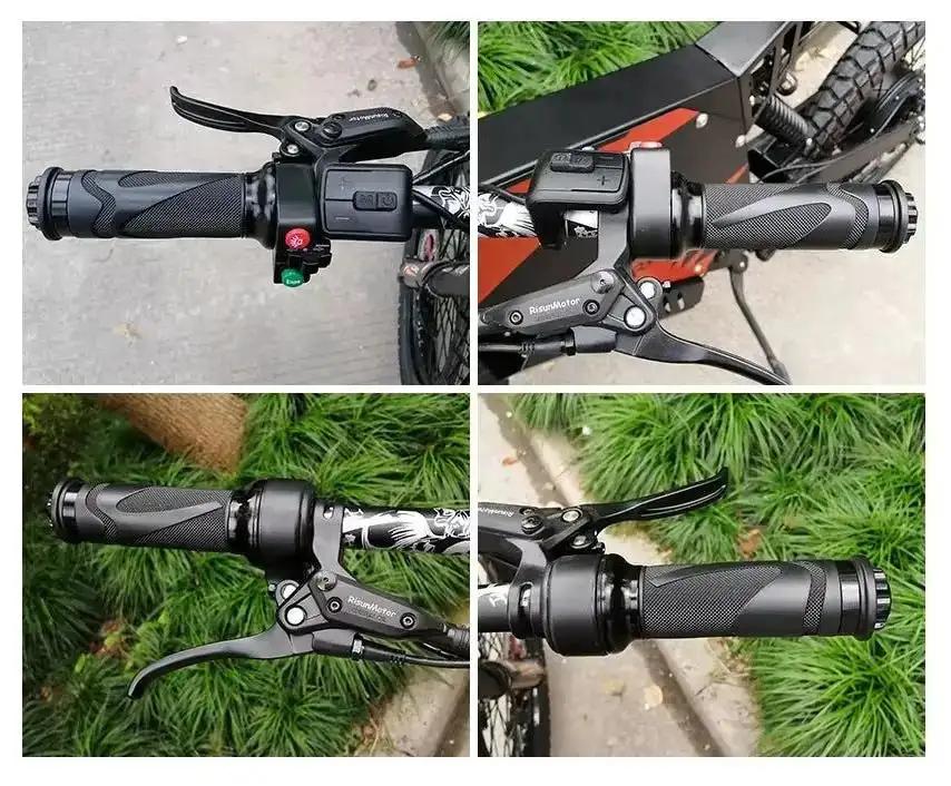 Waterproof E-Bike Throttle Grip with Thumb Control – 12V–72VEvolveRide