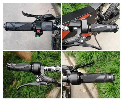 Waterproof E-Bike Throttle Grip with Thumb Control – 12V–72VEvolveRide
