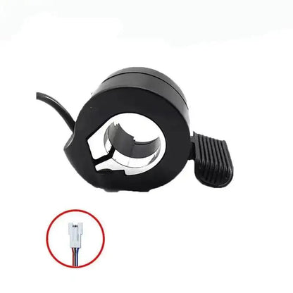 Waterproof E-Bike Throttle Grip with Thumb Control – 12V–72VEvolveRide