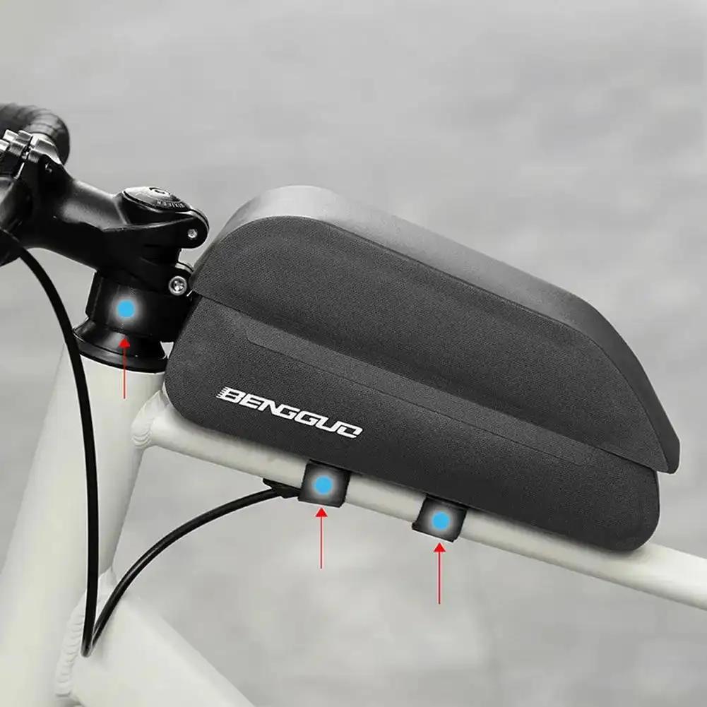 Waterproof Magnetic Lid Top Tube Bag – Bicycle Frame BagEvolveRide