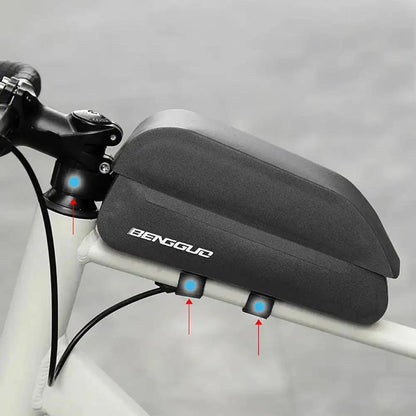 Waterproof Magnetic Lid Top Tube Bag – Bicycle Frame BagEvolveRide